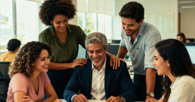 Ilustração conceitual das novas regras do PAT 2025, mostrando interoperabilidade e mudanças para empresas e setor público.