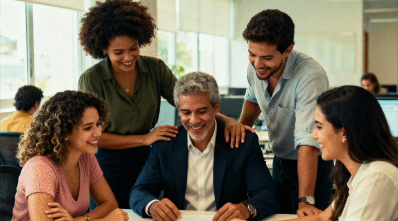 Ilustração conceitual das novas regras do PAT 2025, mostrando interoperabilidade e mudanças para empresas e setor público.