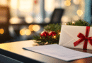 Entrega do presente de Natal para funcion&aacute;rios
